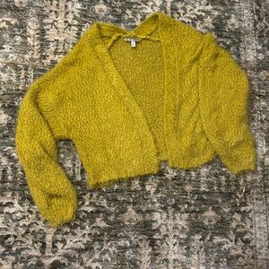 Cozy Mustard Yellow Women's Sweater